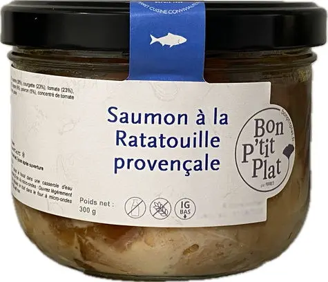Saumon à la Ratatouille provençale