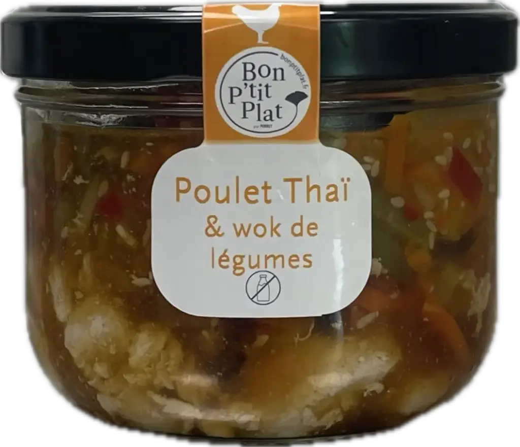Poulet Thaï & wok de légumes