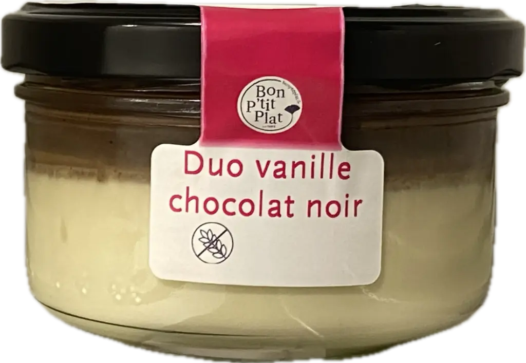Duo vanille chocolat noir