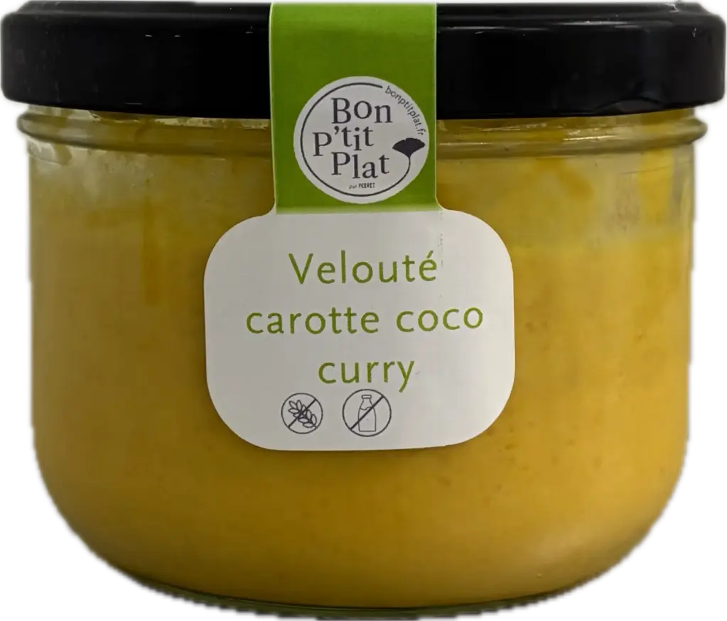 Velouté carotte coco curry
