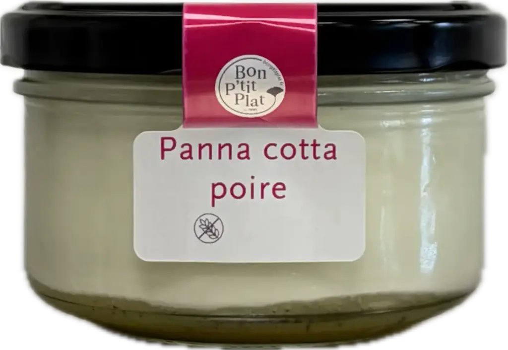 Panna cotta poire
