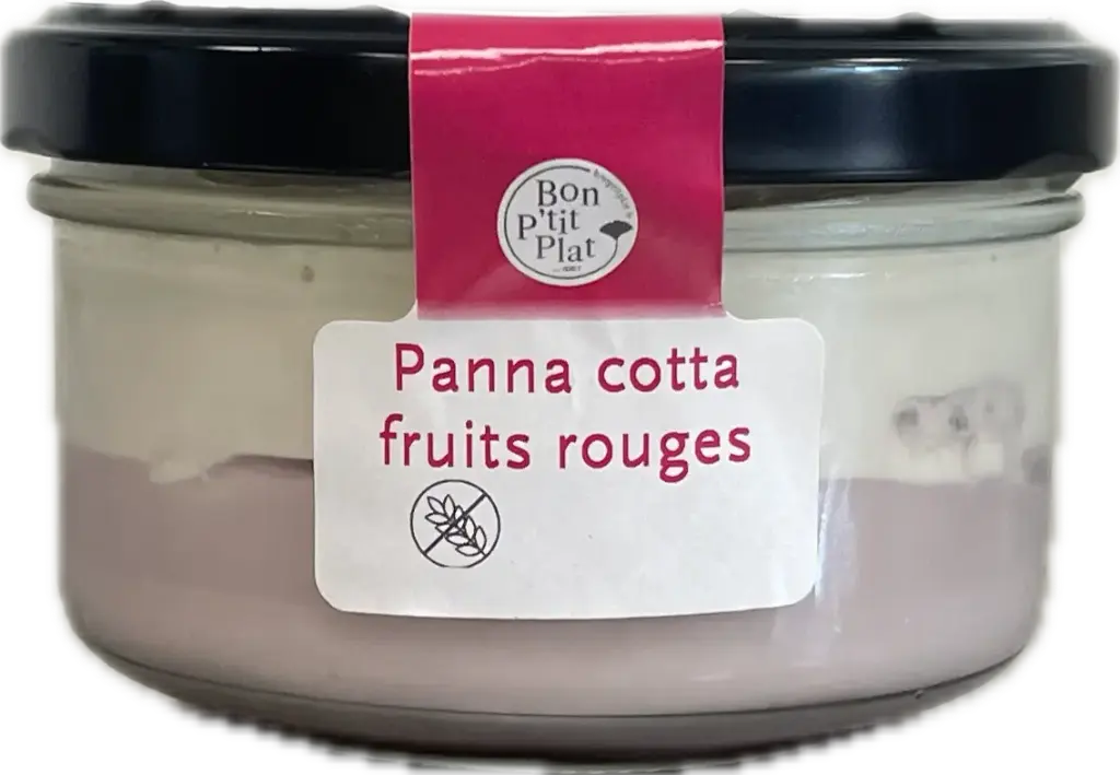 Panna cotta fruits rouges