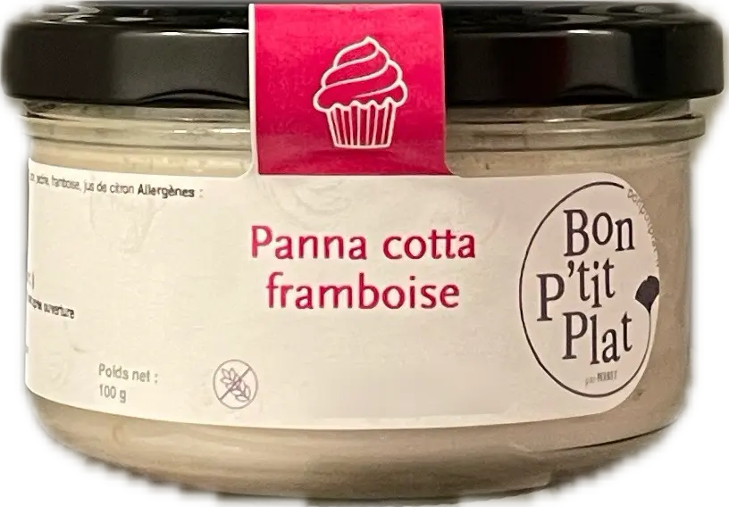 Panna cotta framboise
