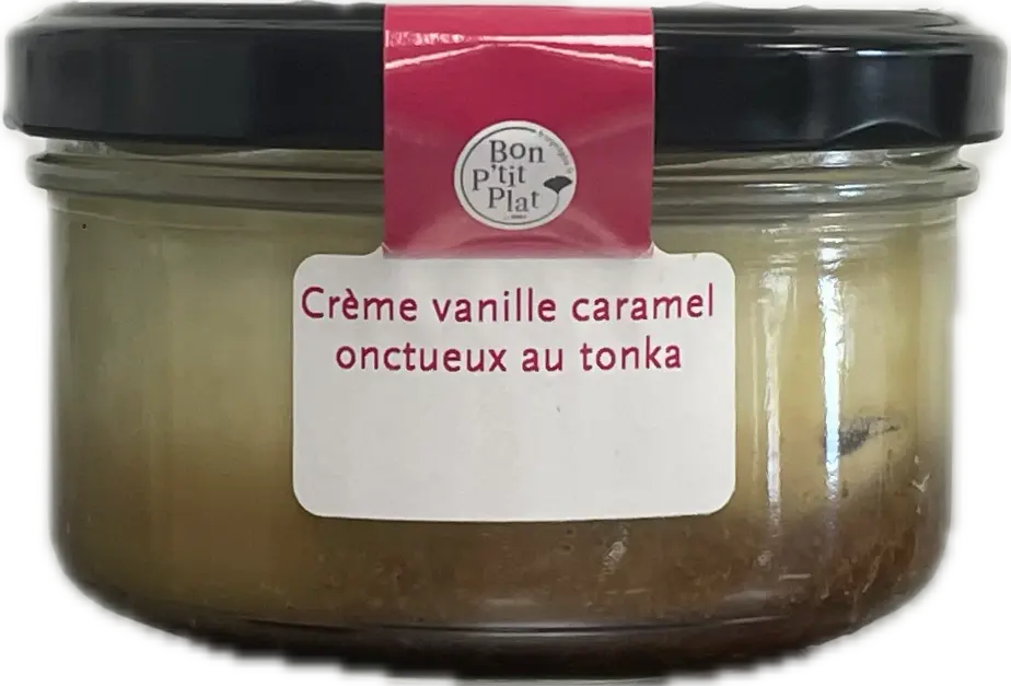 Crème vanille caramel onctueux au tonka