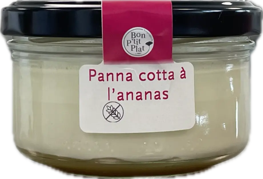 Panna cotta à l’ananas