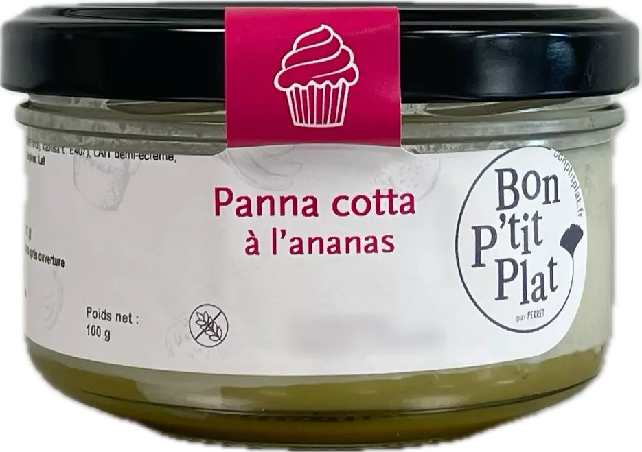 Panna cotta à l’ananas