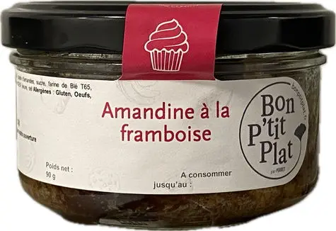 Amandine à la framboise