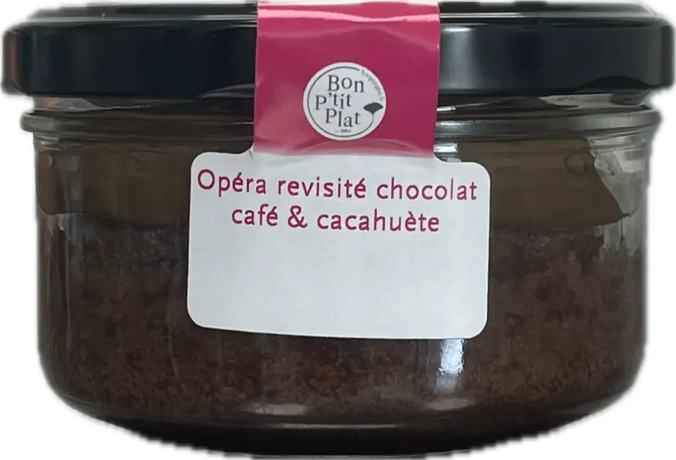 Opéra revisité chocolat café & cacahuète
