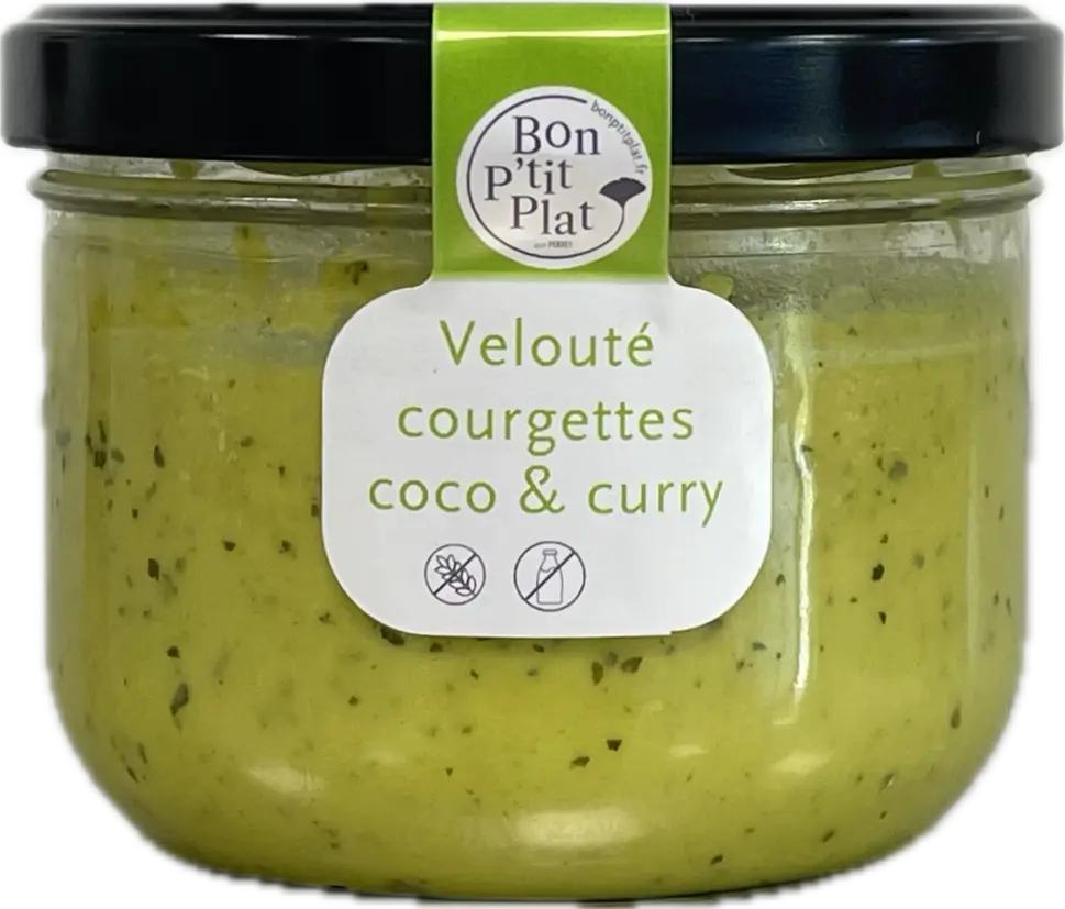 Velouté courgettes coco & curry