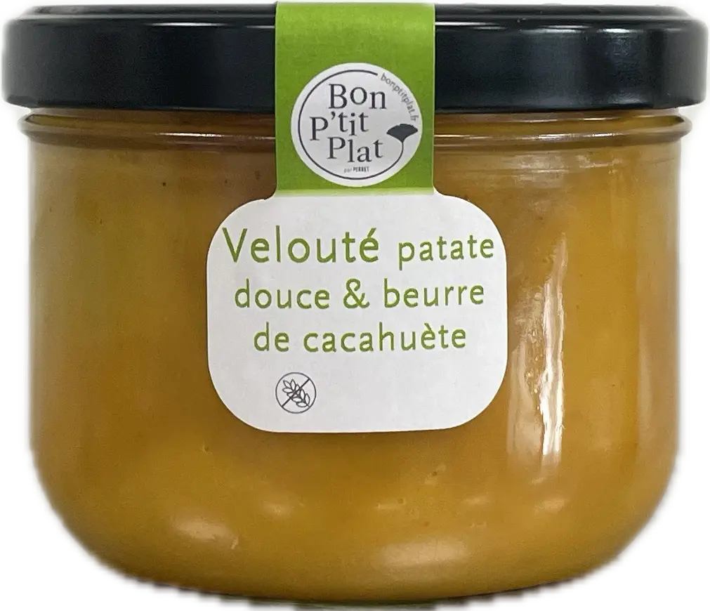 Velouté patate douce & beurre de cacahuète