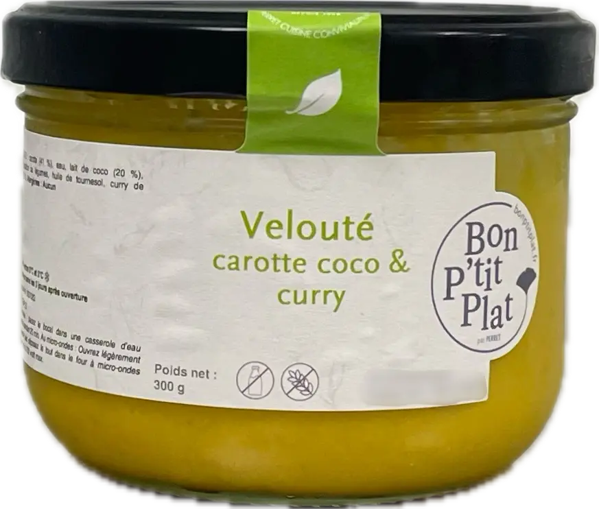 Velouté carotte coco & curry