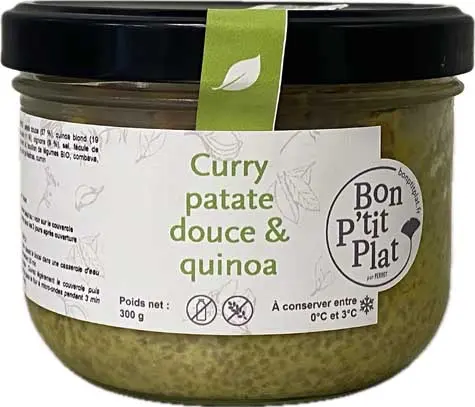 Curry patate douce & quinoa