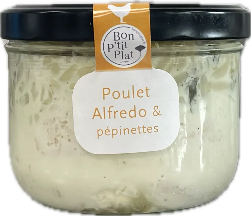 Poulet Alfredo & pépinettes