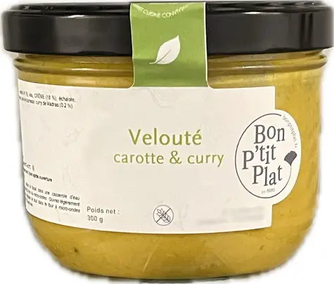 Velouté carotte & curry