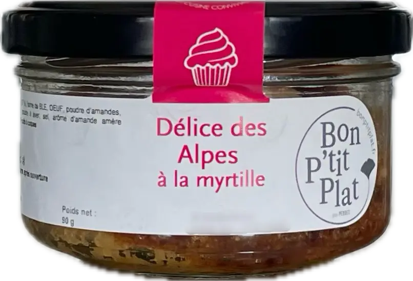 Délice des Alpes à la myrtille