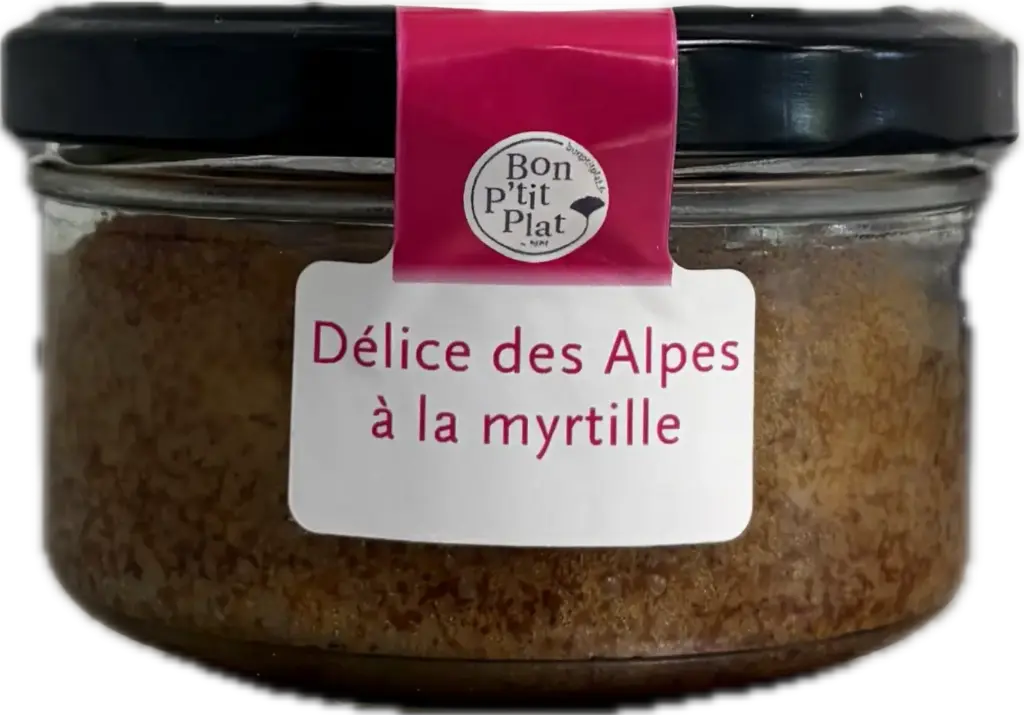 Délice des Alpes à la myrtille
