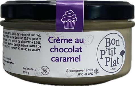 Crème au chocolat caramel