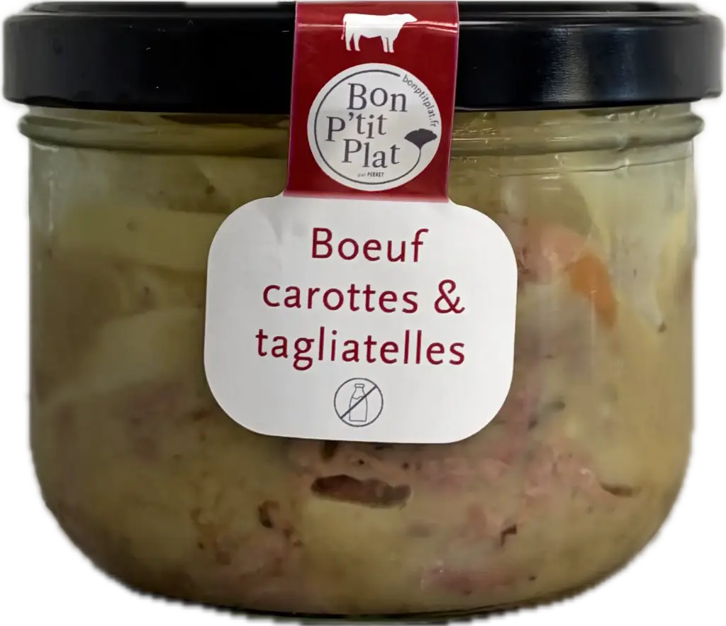 Boeuf carottes & tagliatelles
