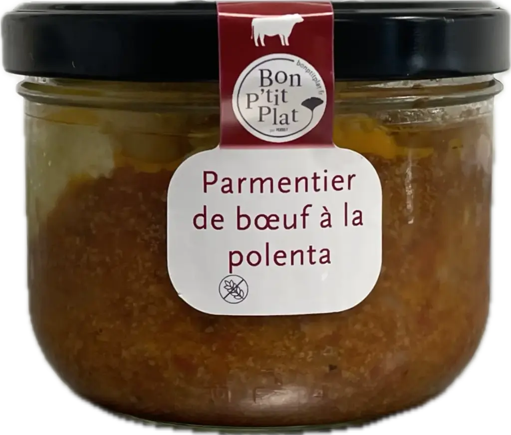 Parmentier de bœuf à la polenta