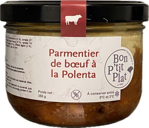 Parmentier de bœuf à la polenta