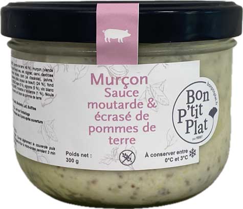 Murçon Sauce moutarde & écrasé de pommes de terre