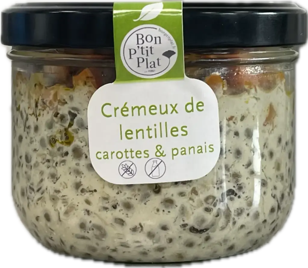 Crémeux de lentilles carottes & panais 