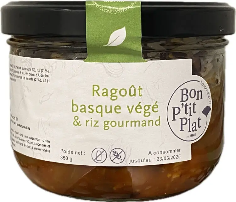 Ragoût basque végé & riz gourmand