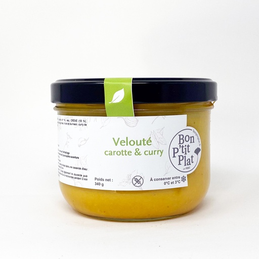 Velouté carotte & curry