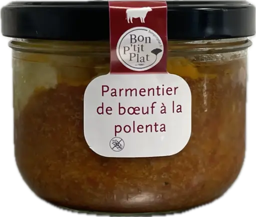 Parmentier de bœuf à la polenta