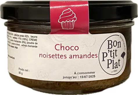 Choco noisettes amandes