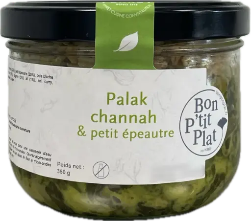 Palak channah & petit épeautre