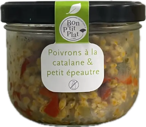 Poivrons à la catalane & petit épeautre