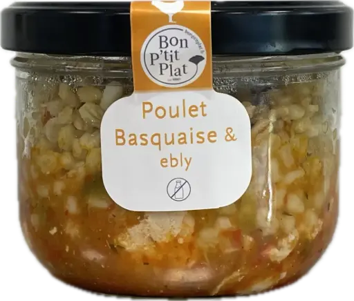 Poulet Basquaise & ebly