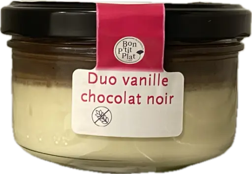 Duo vanille chocolat noir