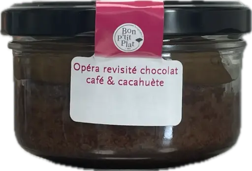 Opéra revisité chocolat café & cacahuète
