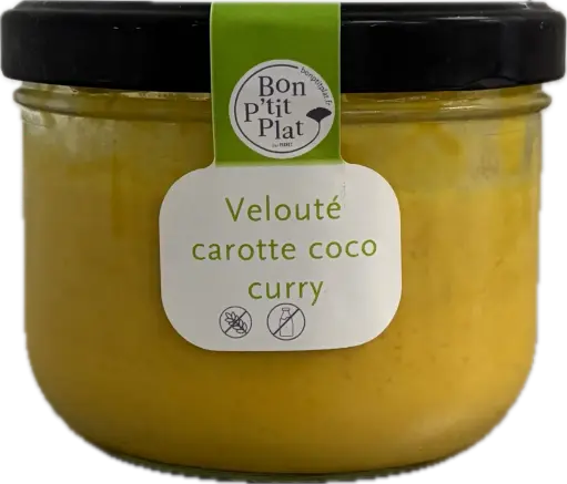 Velouté carotte coco curry