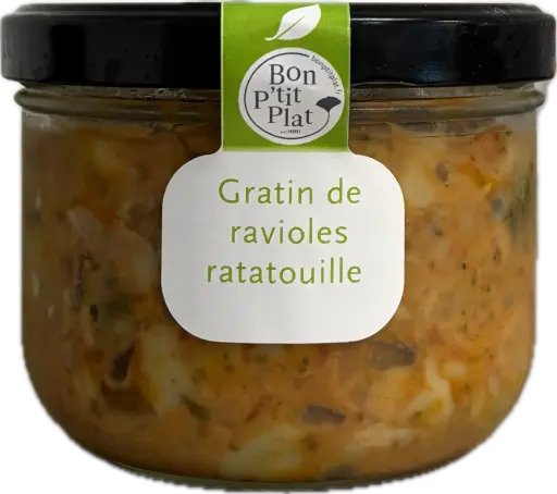 Gratin de ravioles ratatouille 