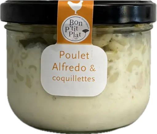 Poulet Alfredo & coquillettes