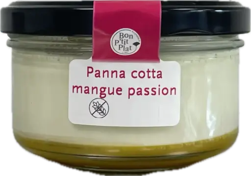 Panna cotta mangue passion