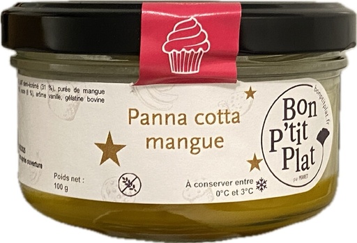 Panna cotta mangue