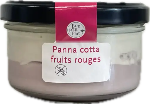 Panna cotta fruits rouges