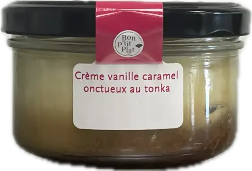 Crème vanille caramel onctueux au tonka