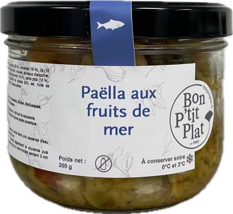 Paëlla aux fruits de mer